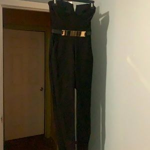 Jumpsuit w/ Gold Belt